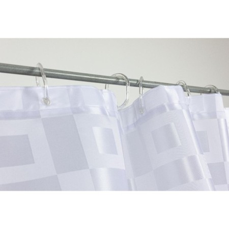 DAMA bathroom curtains, 240 x 200 cm, white-6