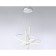 Suspended controlled LED lamp Ambrella Light, Linetech, FL5371, LED, 93 W, 6975LUM, 3000-6400K, white color
