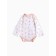 Body baby with a long sleeve, the color is milk, height 68 cm