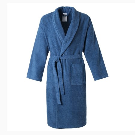 Terront Ethel robe, male size 56-58 Blue color, 100% cotton, 320 g/m2