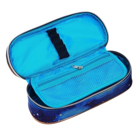 Penal-socket 80 x 210 x 50 mm, soft, textile, with a folding bar, Devente Boo, with artificial leather decoration-4