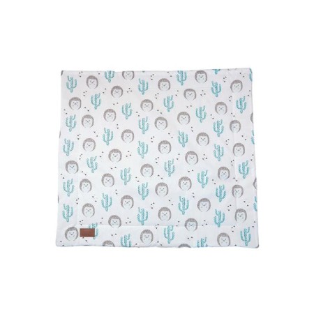 Hedgehog Plaid, size 95x85 cm-4