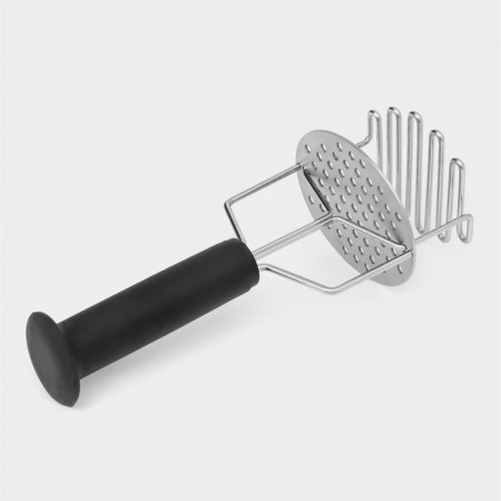 Magistro adagio potato puff, stainless steel, black color