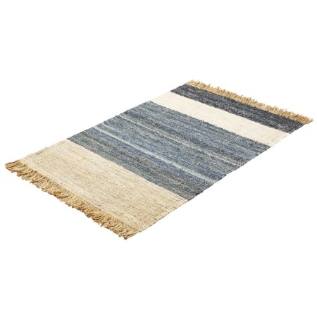 Reding from jute, denim and wool Tkano Hyderabad Ethnic, size 120x180 cm-4