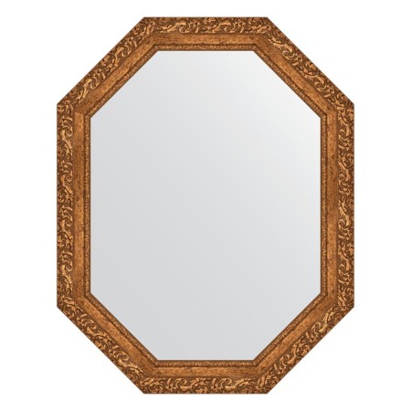 Mirror in the baguette frame, bronze vignette 85 mm, 75x95 cm