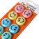 Set of magnets for boards D-3CM, 10 pieces, on a blister, pastel