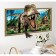 Stick 3D interior dinosaur 90*60cm