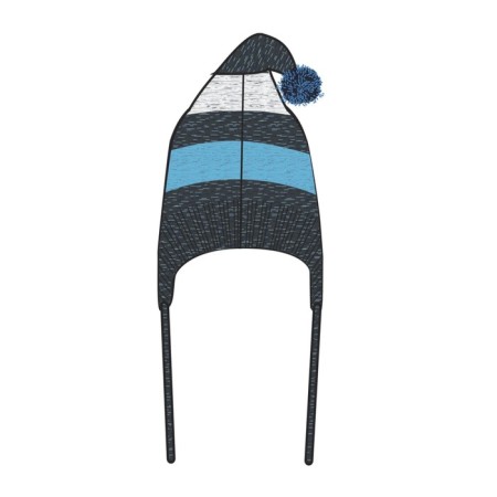 Knitted set for a boy: hat and snood, size 46-2