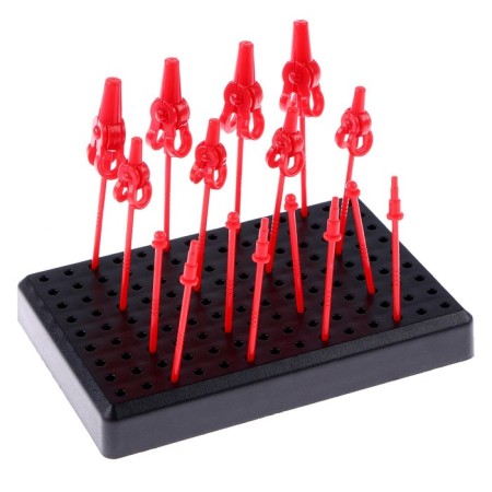 Continator stand for stained parts, 4 types of holders