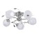 Subtract "Gassi" 5x40W E27 Chrome Model: 2595287