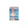Notepad A7, 40 sheets on the crest Anime Freedom, cover Cover Cardboard, Mix