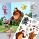 Magnetic game "Developing", Masha and Bear