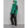 Ski suit female, size 52, green color