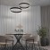 Suspended Dimmone IP20 LED 36W.