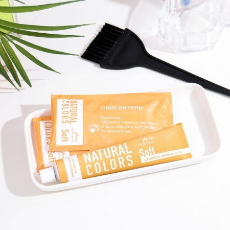 Краска для волос FARA Natural Colors Soft 328 гранат, 116 г-1