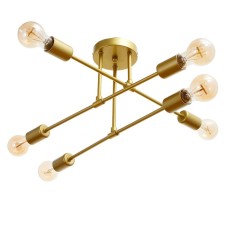 Chandelier 2544/6GD E27 40W gold