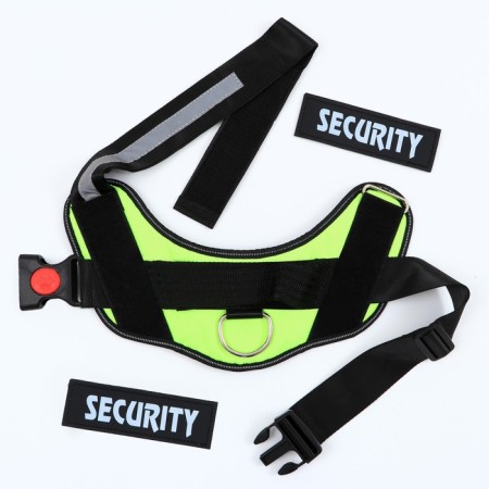 C9 sloping is soft reflective, size S, OG 45-55 cm, weight 5-12.5 kg, green-5