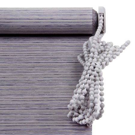 Rolled curtain "Zebrano", 60x160 cm, gray color-2