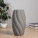 VAZA Ceramics Table "Kennet" 21x9 cm, gray