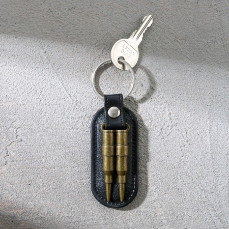 Metallic key keychain "February 23", 6 x 20 cm-3