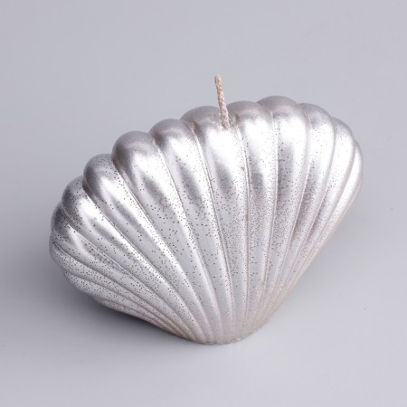 Figure Figure Varnished "shell", 3.2x4.5 cm, silver-3
