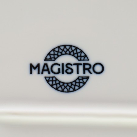 Porcelain Oval Magistro Mediterana, 33.5 × 17cm, beige color-4