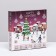 The self -assembled box "Happy Winter", 16 x 16 x 3 cm, 1 pc.