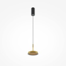 Suspension lamp Maytoni Mod041PL-L15G3K, LED, 12W, 15.3x15.3x328 cm, 700lm, Color Gold