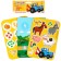 Magnetic game "Developing", Blue Tractor