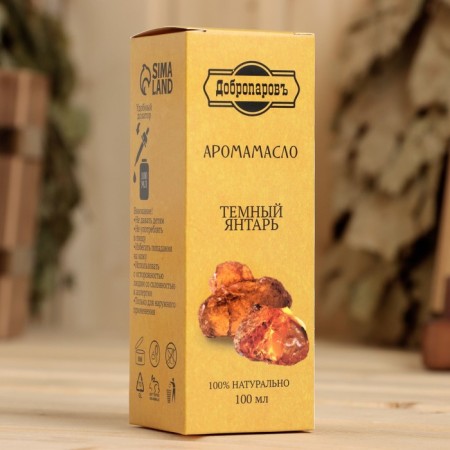 Essential oil "Dark Amber", 100 ml "Dobroparov"-3