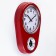 Watch walls, series: kitchen, "Alias" with a stopwatch, smooth move, 1aa, 16 x 22 x 4 cm