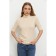 Women's turtleneck with short sleeve Eliseeva Olesya, size 44, beige color