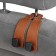The hook on the head restraint is double, brown