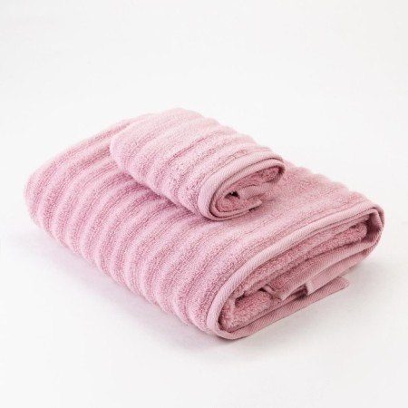 Trick Ethel "Waves" pink, 70x130 cm, 100% cotton, 460 g/m2-4