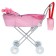 Puppet stroller No. 2, lilac color with pink