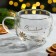Glass mug with double walls of the Magic Winter, 270 ml