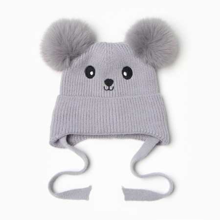 Hat insulated crumb I r.48-50, 1-3 years old, gray