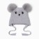 Hat insulated crumb I r.48-50, 1-3 years old, gray