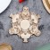 Hot stand "Samovar with a nesting doll", d = 12 cm, juniper