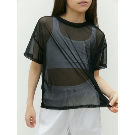 T -shirt Children's Amarobaby Net, height 128 cm, black color-8