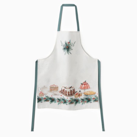 Apron Ethel "New Years Treat" 60x70 cm, 100% cotton, sarzha 190 g/m2-3