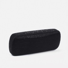 Case for glasses on a cracker, black color