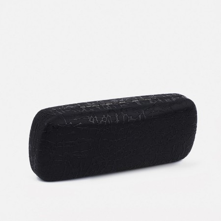 Case for glasses on a cracker, black color