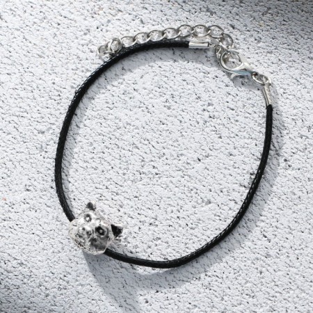 Male Bracelet "Danger", length 23 cm-1