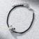 Male Bracelet "Danger", length 23 cm