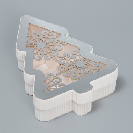 Gift box "Christmas tree", 23 x 13 x 5 cm, new year-1