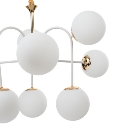 Causte "Punto" 9he27 white-gold 76x76x78 cm-8