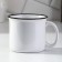 Ceramic mug “Happiness is not far off”, 450 ml, white color