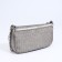 Lightning bag, long belt, silver color