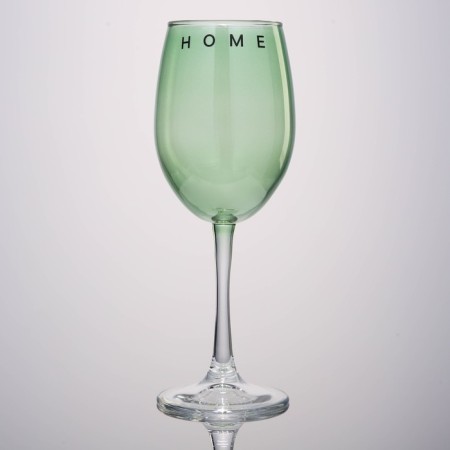 Ground glass "Home", 360 ml, green-1